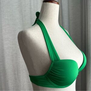 NWOT Victoria Secret Royal Green Bombshell swim top